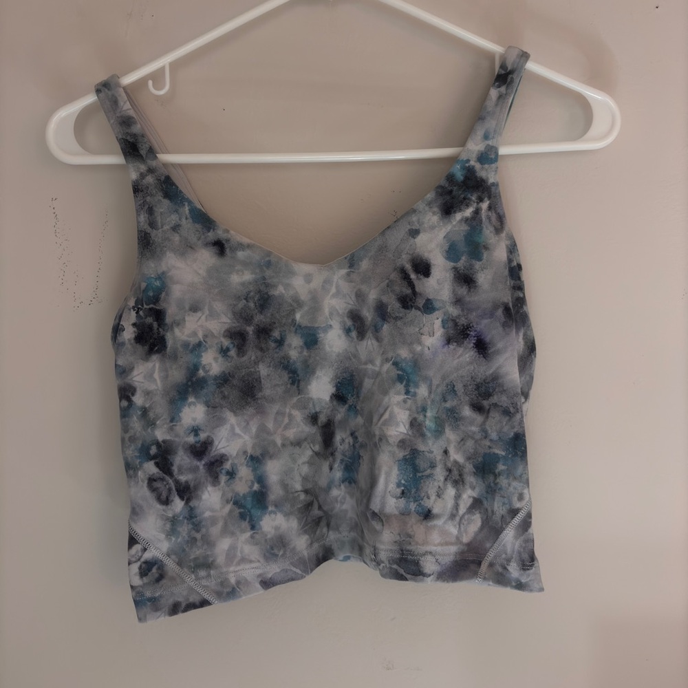 Lululemon Align Blue Black Gray Tank Top